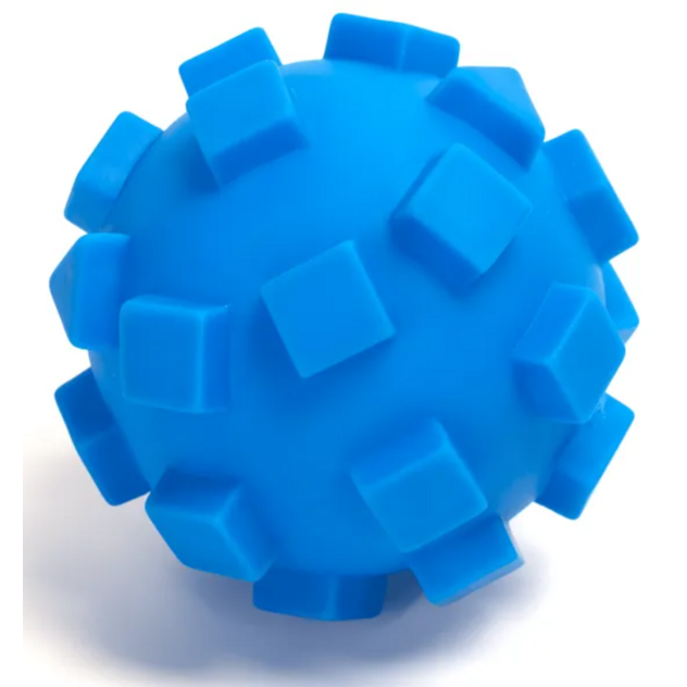 lopta geomertická modrá-